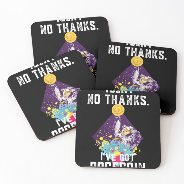 Item preview, Funny Dogecoin Gift, 401k? No Thanks, designed and sold by Mytoonsquad.