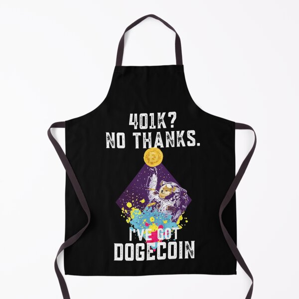 Item preview, Funny Dogecoin Gift, 401k? No Thanks, designed and sold by Mytoonsquad.