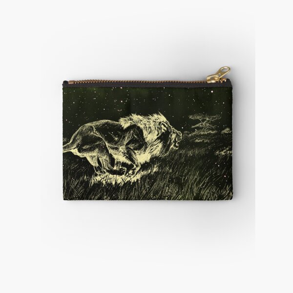 Item preview, Lion running in the night hunt designed and sold by Graphic-it.