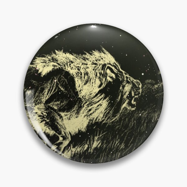 Item preview, Lion running in the night hunt designed and sold by Graphic-it.