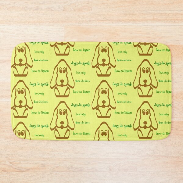 Item preview, dogs do speak but only those who know  how to listen designed and sold by imtiyaz9661.