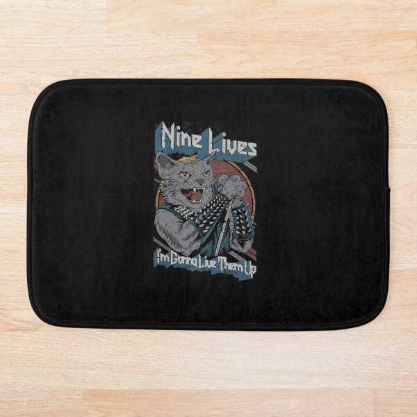 "HISSING FOR VENGEANCE" T-Shirt Bath Mat