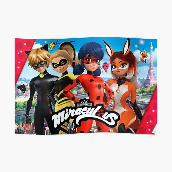 Tales Of Ladybug And Cat Noir Posters Redbubble