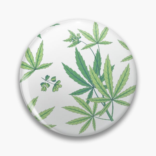 Artikelvorschau, nahtloses Cannabis Sativa Muster entworfen und verkauft von Sya Prints.