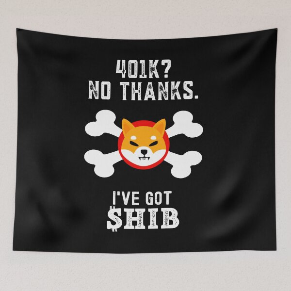 Item preview, Funny Shiba Inu Coin shirt Gift, 401k? No Thanks designed and sold by Mytoonsquad.