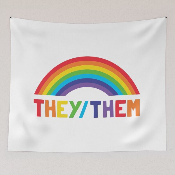 Item preview, They/Them designed and sold by kindiscoolstore.