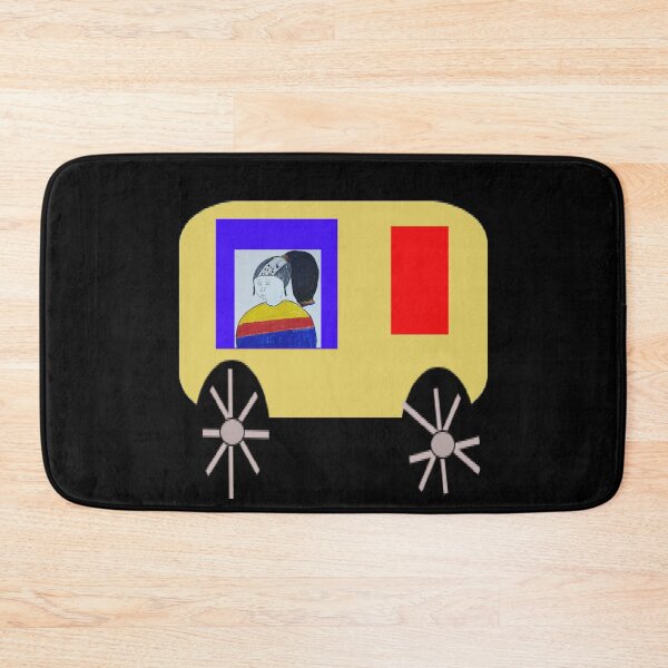 Item preview, PRIMARY GIRL DRIVING VAN CARTOON designed and sold by RetroPlaceee.