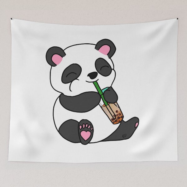 Item preview, The Boba Panda designed and sold by IdrisRose.