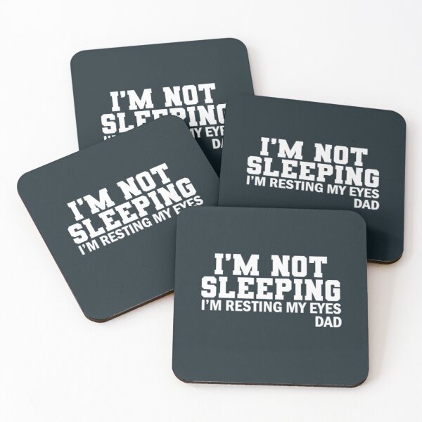 Item preview, I'm Not Sleeping I'm Resting My Eyes, Dad gift. designed and sold by Loyaltees Apparel.
