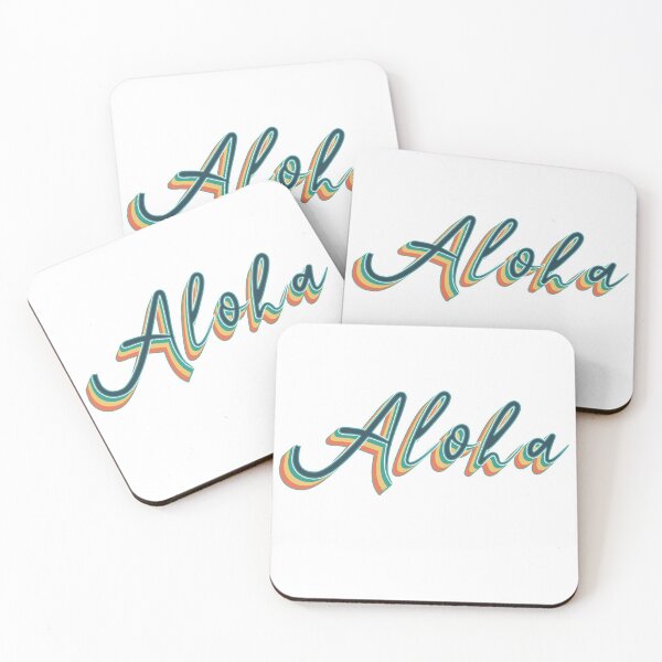 Item preview, Bright Aloha retro designed and sold by CRIativeDesign.
