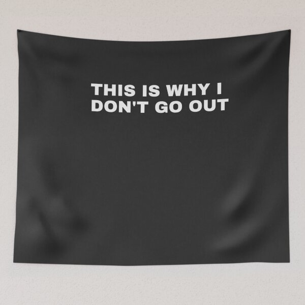 Item preview, This is Why I Don't Go out, Said the Introvert designed and sold by malkhteb.