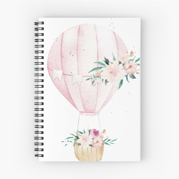 Item preview, Hot air balloon with floral pattern designed and sold by Marine_cre@tion •.