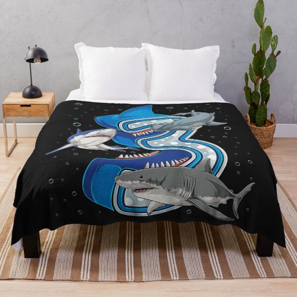 Item preview, Kids 3rd Birthday Boys Shark 3 years Old Ocean Shark Bday TShirt71 designed and sold by gbrenda.