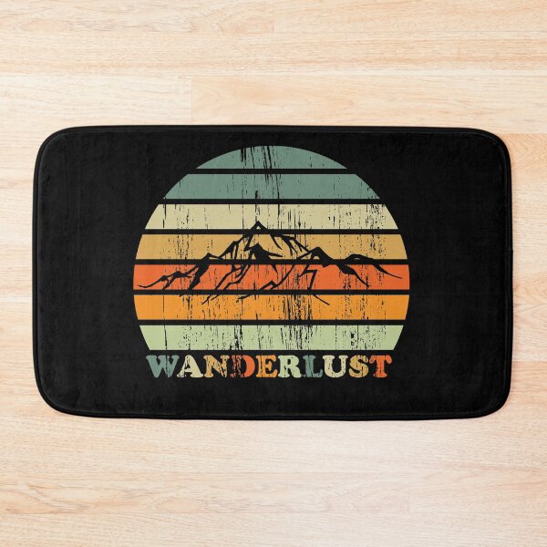 Aperçu de l'œuvre Wanderlust rétro créée et vendue par empathylife.