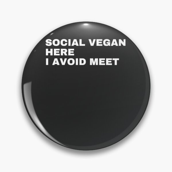 Item preview, Social Vegan, Avoid Meet designed and sold by malkhteb.