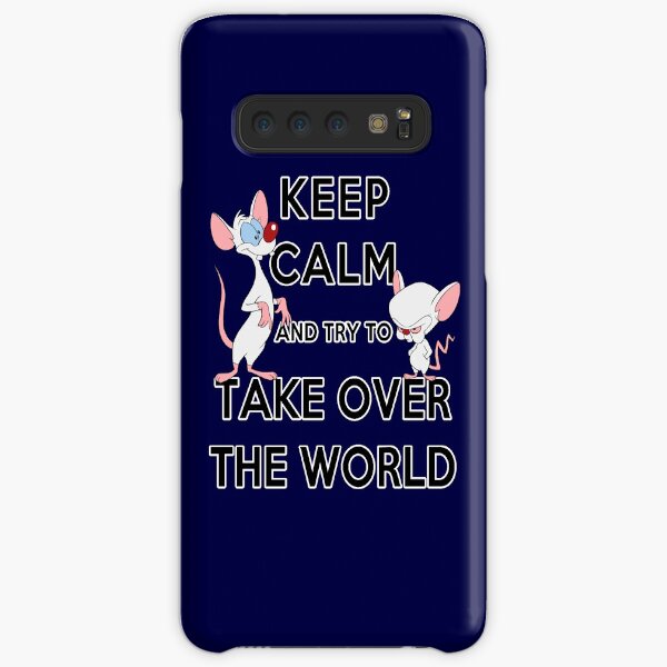 Keep Calm and Try to Take Over the World Samsung Galaxy Snap Case