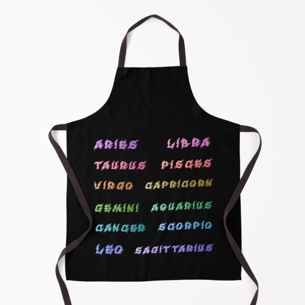 Aperçu de l'œuvre Pack économique de signes astrologiques arc-en-ciel créée et vendue par everything4eva.