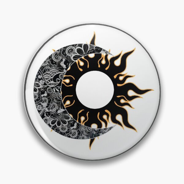 Item preview, Gothic design, Sun and moon #3 designed and sold by Hypnotees.