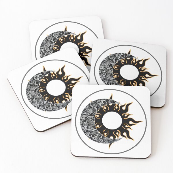 Item preview, Gothic design, Sun and moon #3 designed and sold by Hypnotees.