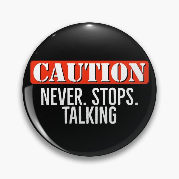 Item preview, Caution! Squad: Never. Stops. Talking! designed and sold by sleepymatching.