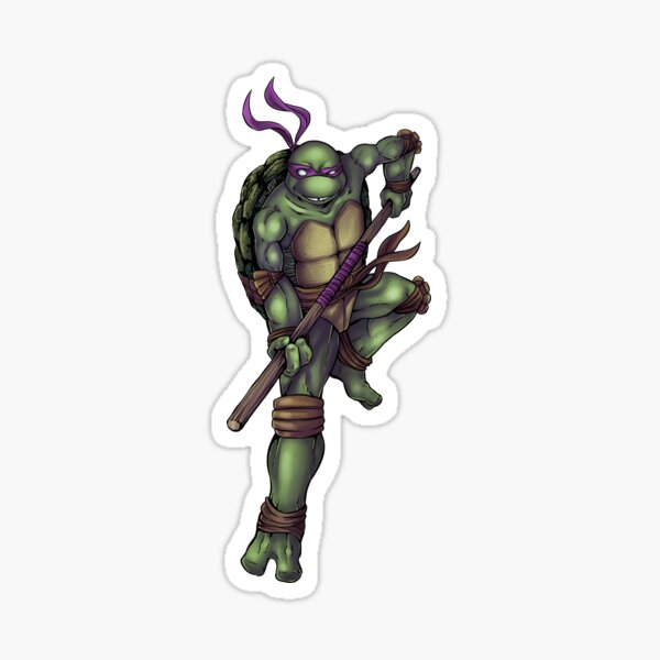 Teenage Mutant Ninja Turtles: Donatello Classic RealBig - Officially  Licensed Nickelodeon Removable Adhesive Decal