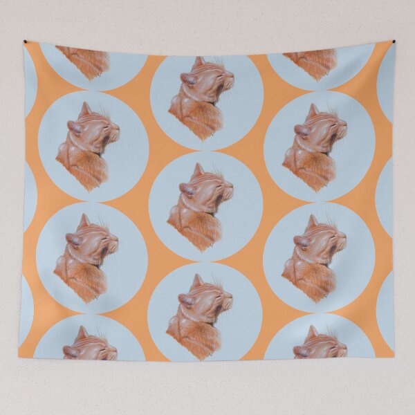 Item preview, Red Cat (sandybrown) designed and sold by SandraWarmerdam.