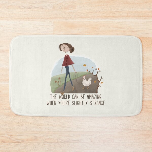Item preview, Slightly Strange - chicken girl designed and sold by agrapedesign.