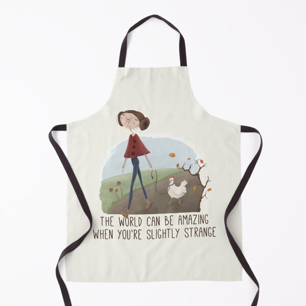 Item preview, Slightly Strange - chicken girl designed and sold by agrapedesign.
