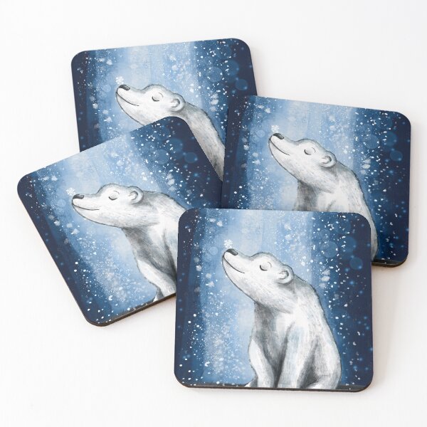 Item preview, Polar bear in the snow textured version designed and sold by Matt Corrigan.