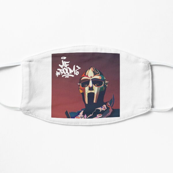 guess the doom back Flat Mask