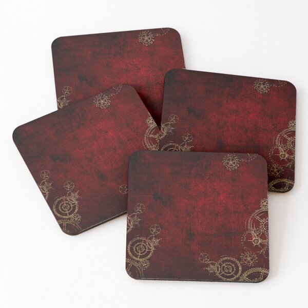 Item preview, Steampunk Cog Pattern Grungy  designed and sold by DoggoTankDesign.