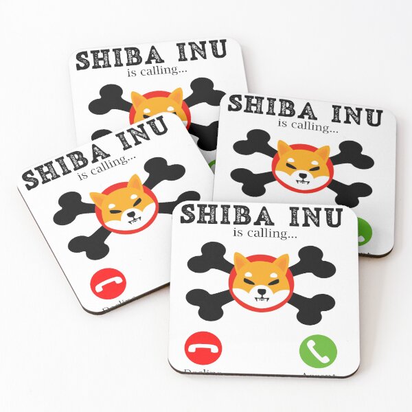Item preview, Funny Shiba Inu Gift, Shiba Inu Is Calling designed and sold by Mytoonsquad.