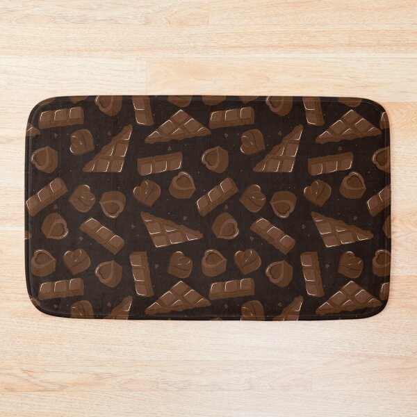 Item preview, pattern with chocolates and pieces of chocolate bars designed and sold by burbura.
