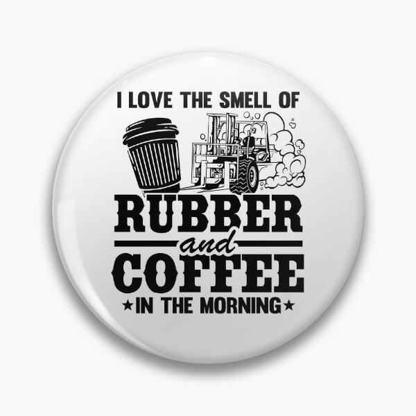 Item preview, Rubber & Coffee Funny Forklift Operator Driver Dad Gift designed and sold by Stronzi.