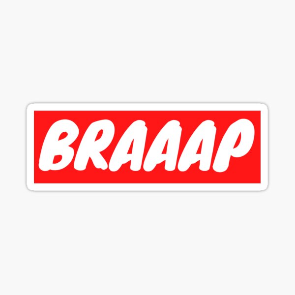 Item preview, Braaap | Dirtbike/Motocross designed and sold by quentinmtb.