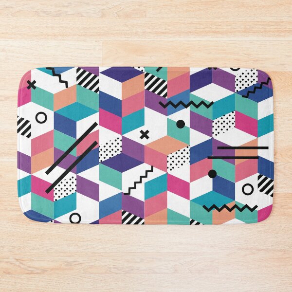 Item preview, Abstract colorful geometrical pattern designed and sold by diPazzo.
