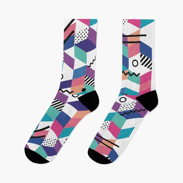 Item preview, Abstract colorful geometrical pattern designed and sold by diPazzo.