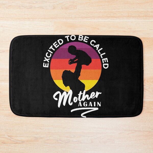 Item preview, Excited To Be Called Mom Again designed and sold by Mriganka Gogoi.