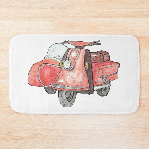 Item preview, Vintage scooter with sidecar designed and sold by 2CV-Oldtimers.