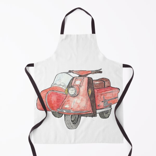 Item preview, Vintage scooter with sidecar designed and sold by 2CV-Oldtimers.