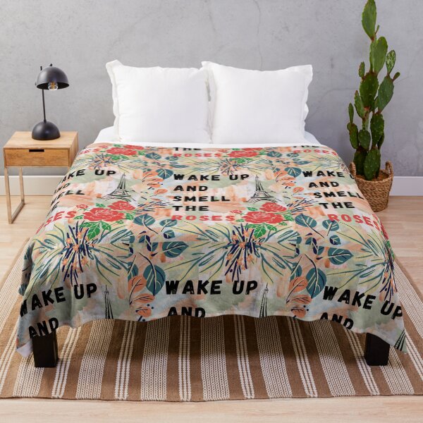 Item preview, wake up and smell the roses designed and sold by WeStarDust.