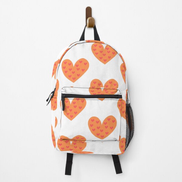 Item preview, Orange And Red Heart designed and sold by kindtoearth.