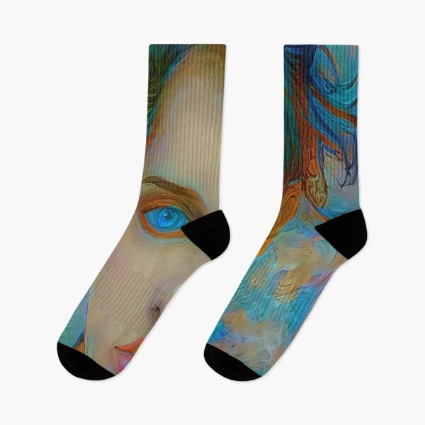 Item preview, Water Colour Blue Eyes Woman designed and sold by LostLegends.