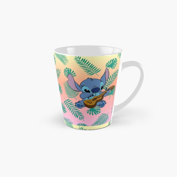 TIIMG Funny Stitch Mug Lilo & Stitch Inspired Thermos Hibiscus