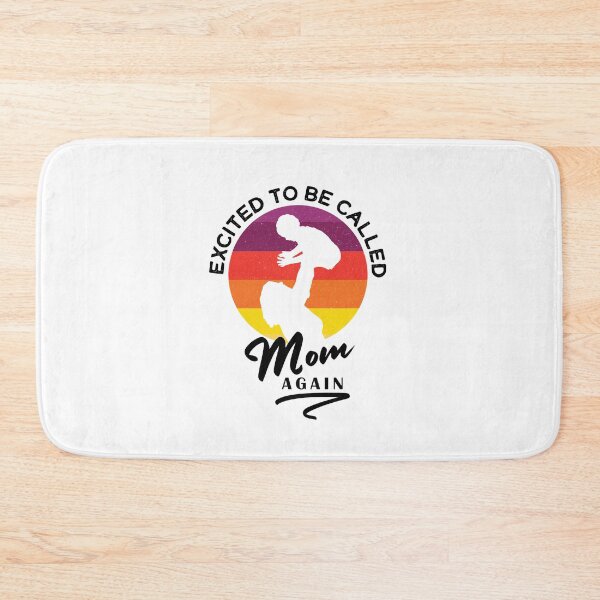 Item preview, Excited To Be Called Mom Again designed and sold by Mriganka Gogoi.