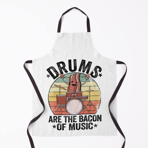 Item preview, Drums Are The Bacon Of Music Funny Drummer Bacon Gift designed and sold by Stronzi.