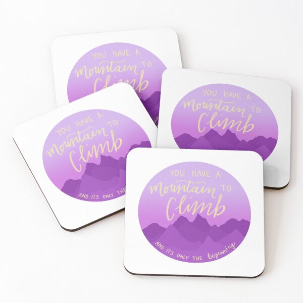 Item preview, You have a Mountain to Climb designed and sold by OliviaArtCo.