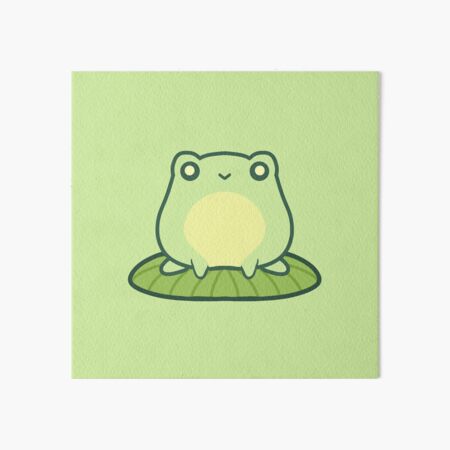 Kawaii Frog Prince Photographic Print for Sale by Paintingpixel