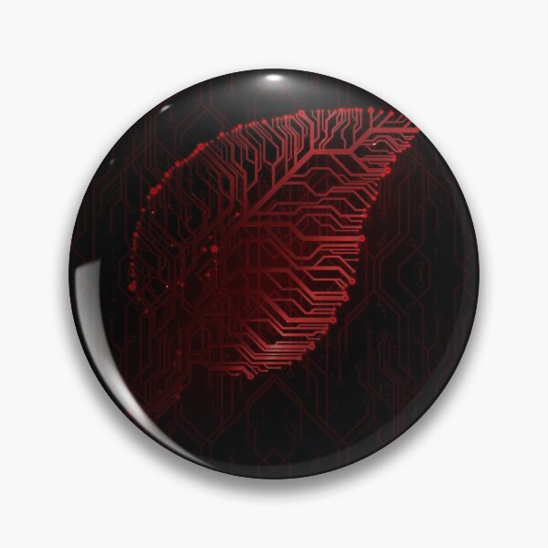 Item preview, Red circuit board tech Leaf designed and sold by jc007.