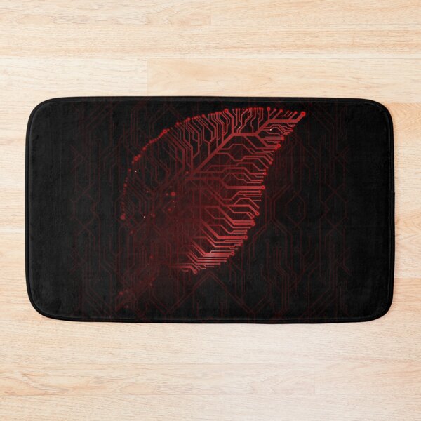 Item preview, Red circuit board tech Leaf designed and sold by jc007.